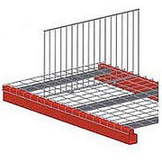 Global Industrial Pallet Rack Wire Deck Divider, 40D x 18H 968642